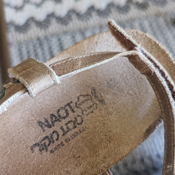 Naot 42 Odelia Bohemian Sandals Cork Comfort Shoes Adjustable Luxury - Picture 14 of 14